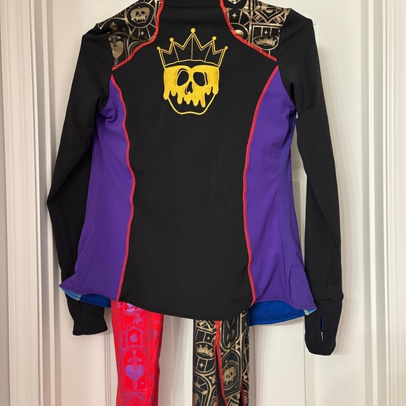 Crowned Athletics Fairest Heart Track Jacket Leggings Three Pieces Set Small - Picture 2 of 4